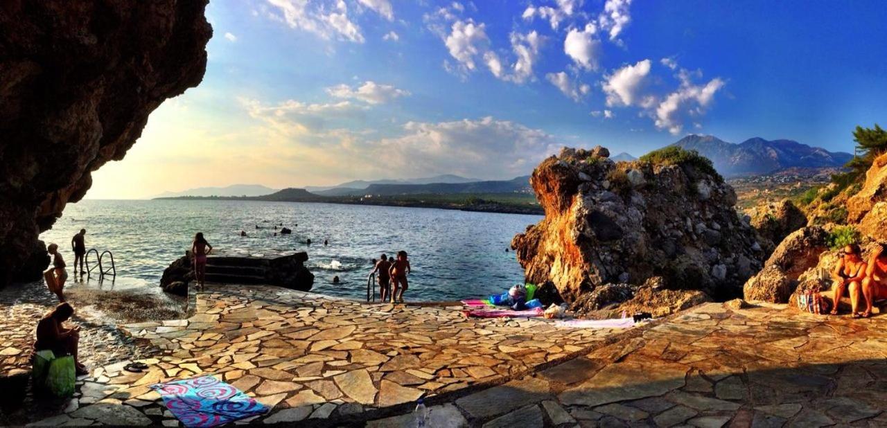 Selinitsa Stone Studio - Mani Seaview Retreat Agios Nikolaos  Esterno foto